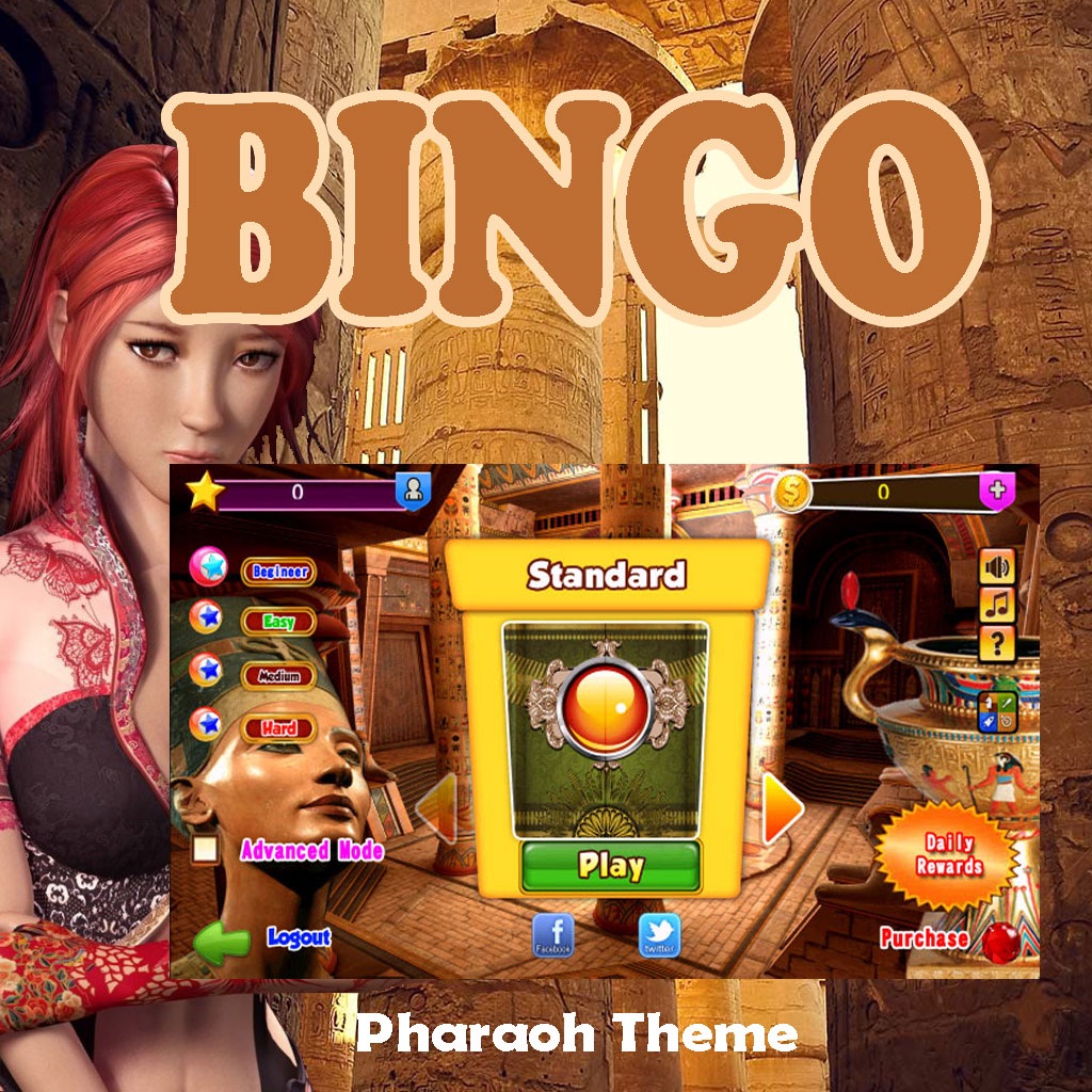 Pharaoh Theme Bingo
