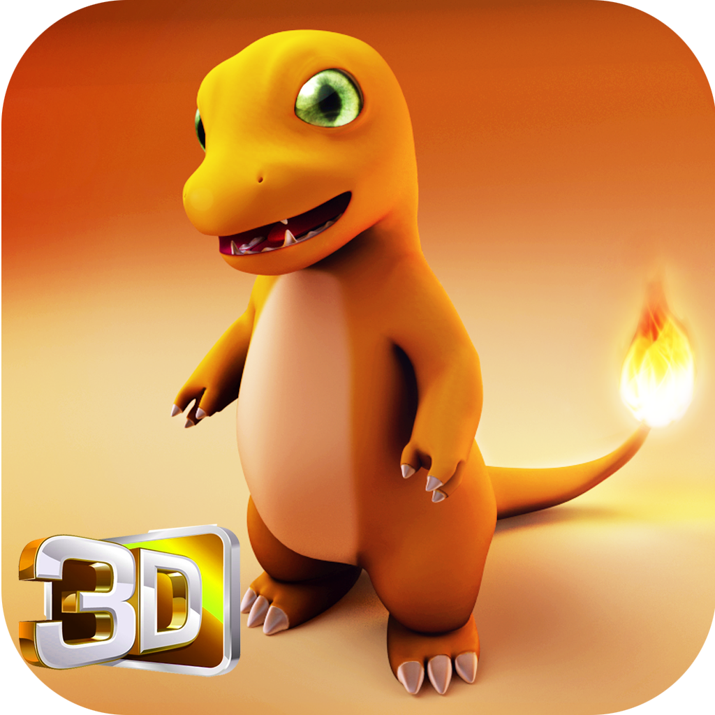 Cutie Monsters Pokémon 3D Run: Cute Pocket Game for Kids & Family iOS App