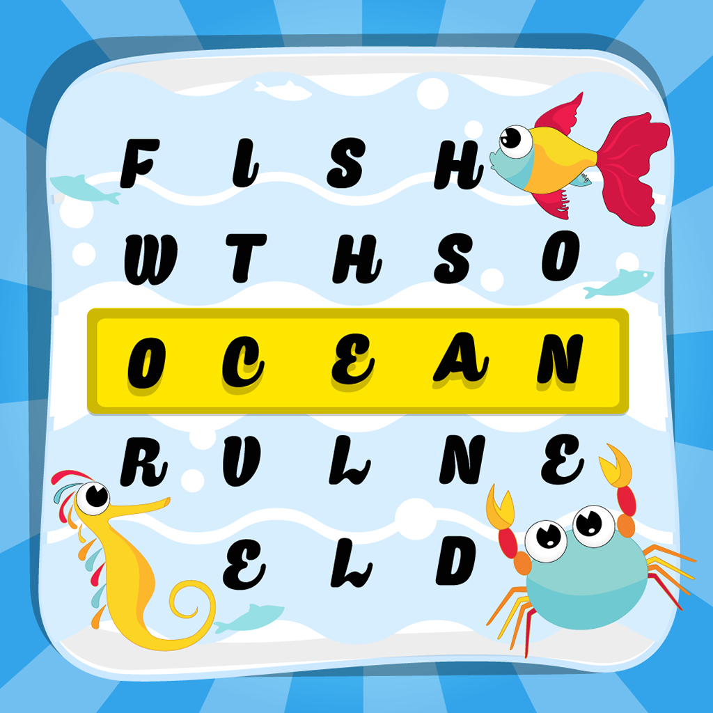 Word Search Ocean “Under Water World & Sea Edition”