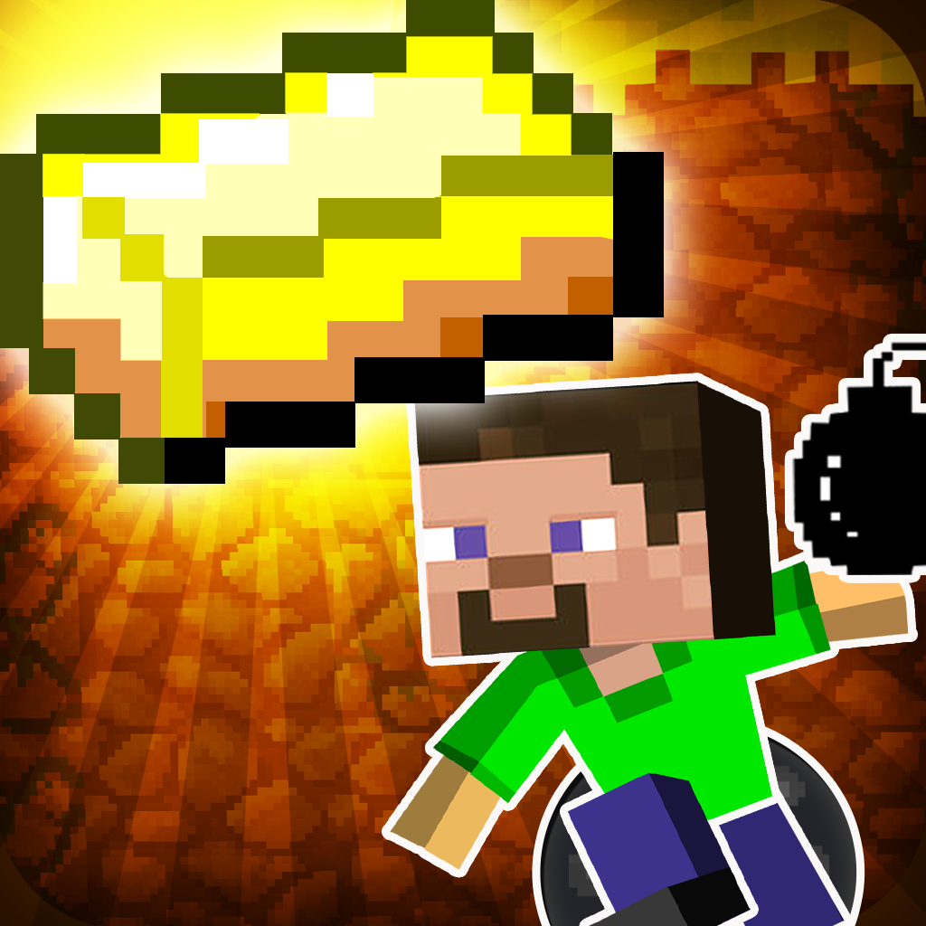 A Pixel Mine Block Adventure FREE - The Survival Mining Mini-Game for Kids icon