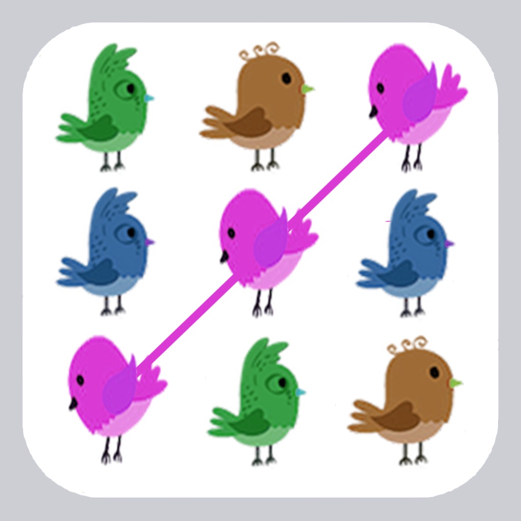 Love Birds Link Bridges matching icon