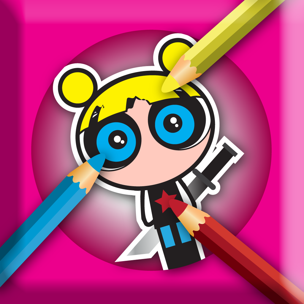 Coloring Book for The Powerpuff Girls Edition icon