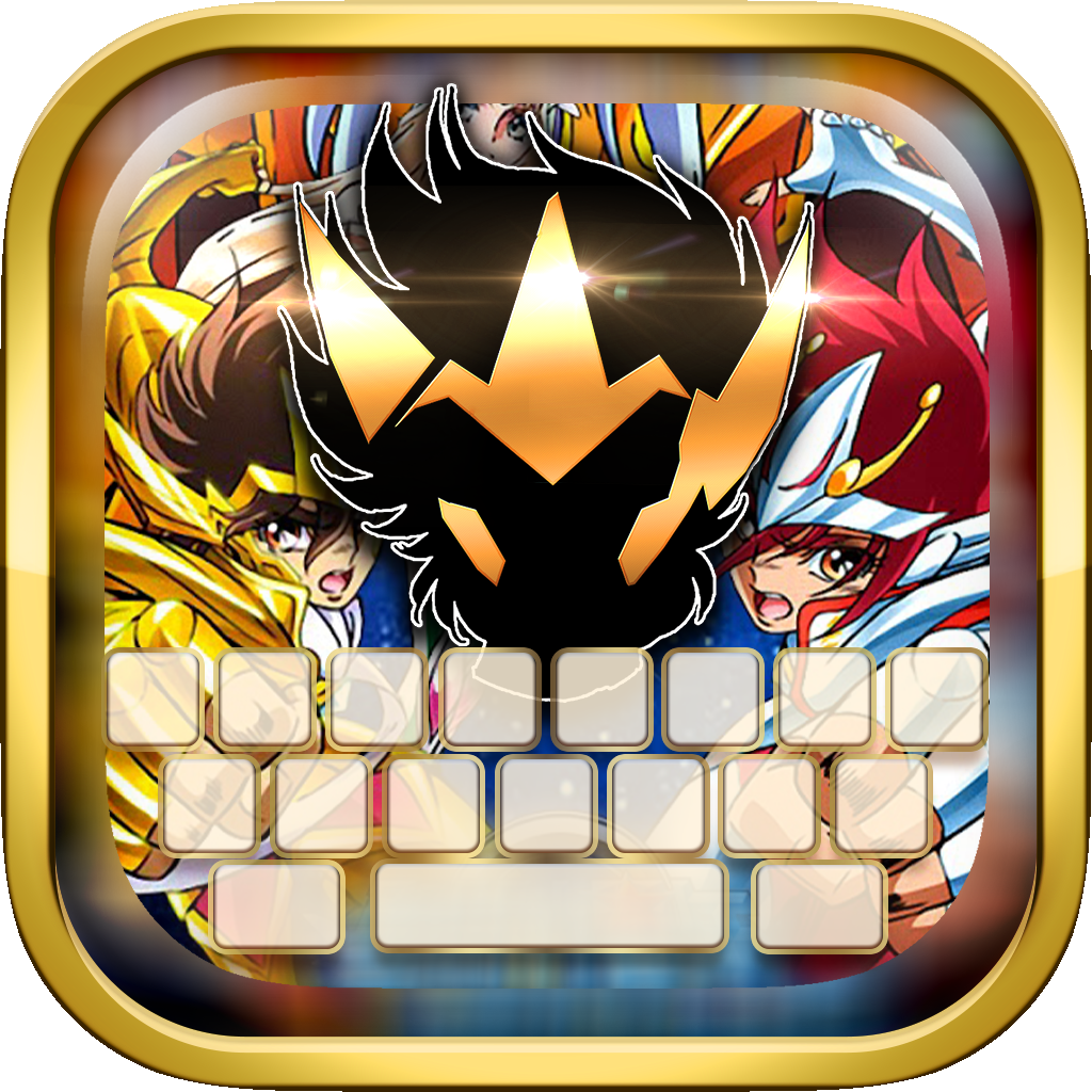 KeyCCM – Manga & Anime : Custom Color & Wallpaper Keyboard Themes For Saint Seiya Style icon