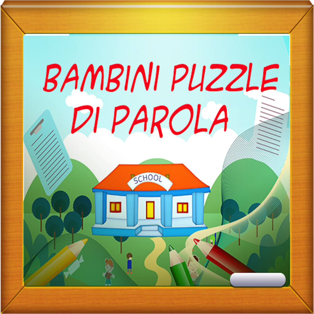 Bambini italiani Word Puzzle icon