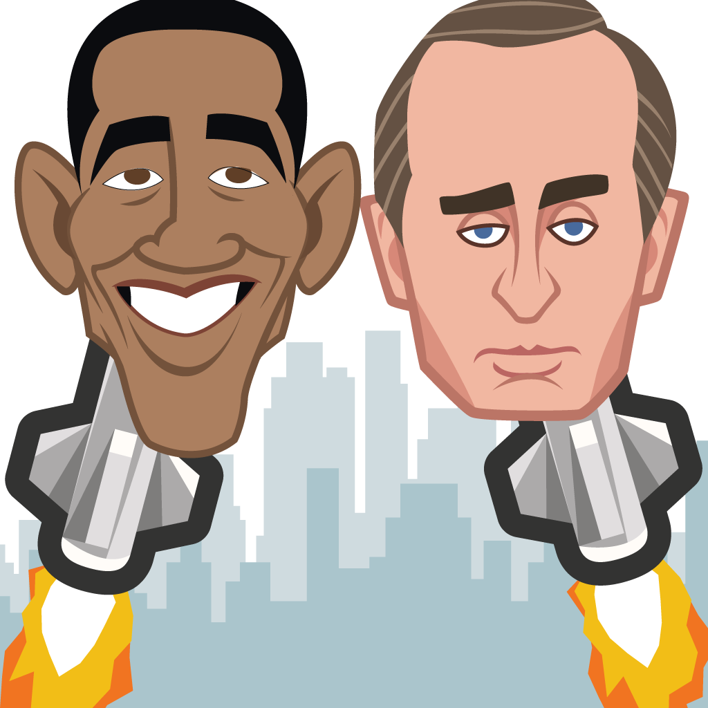 Flappy Obama vs. Putin - A bird parody of presidential proportions!