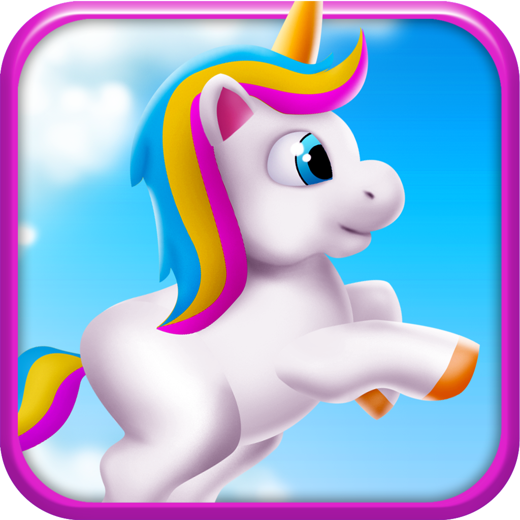 Flappy Unicorn Flyer Icon