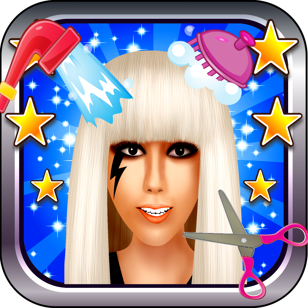 Abbys Celebrity Hair Salon HD - Girls Pou Beauty Game