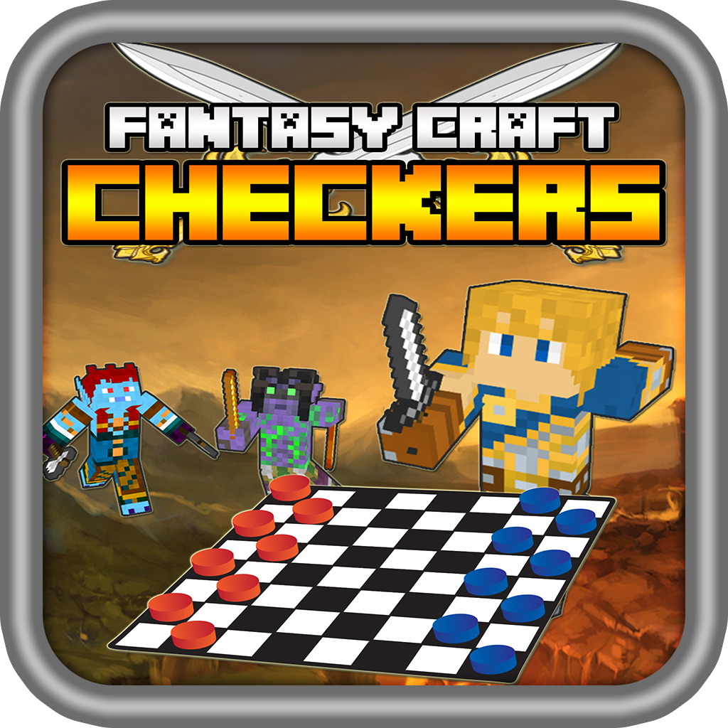 Fantasy Craft Hero Checkers - Strategy Pixel Wars icon