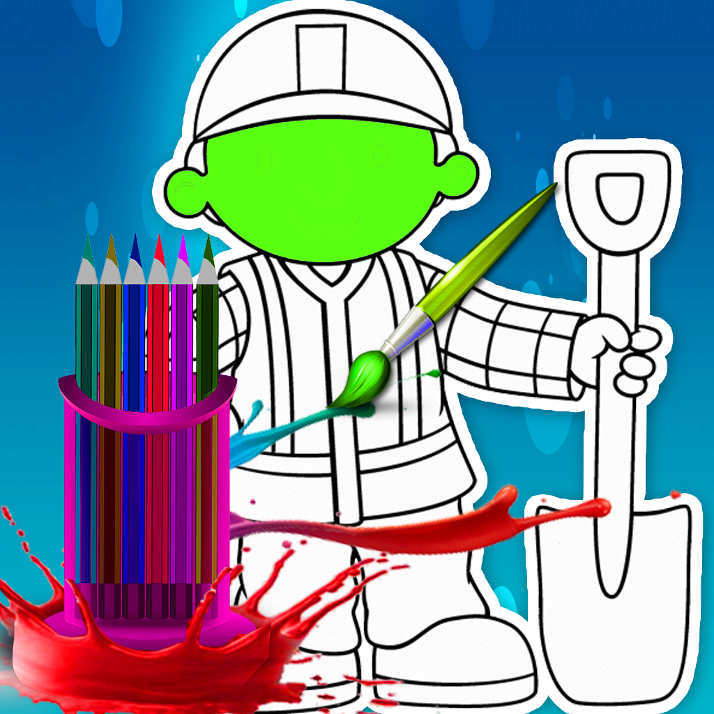 Coloring  Book For Bob The Builder (Unofficial) icon