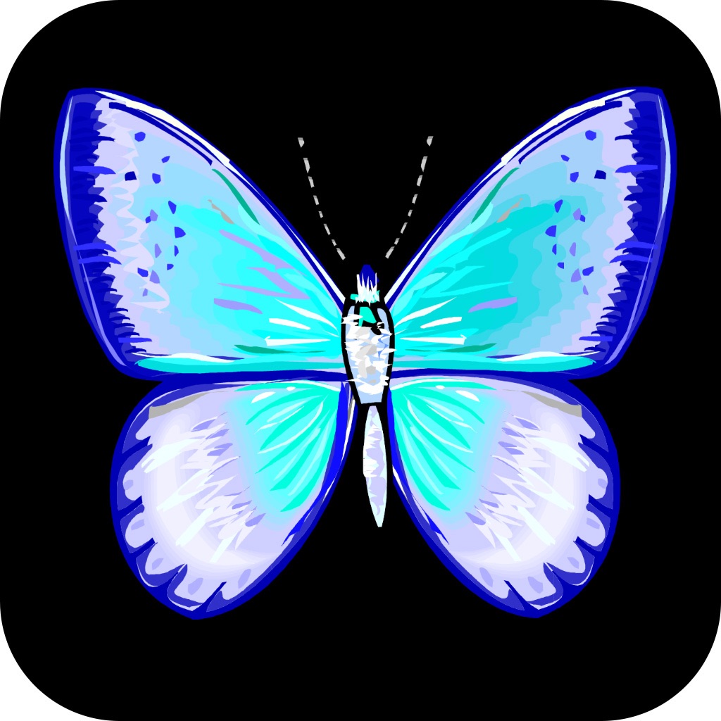 Butterfly Collector - Collect red and white butterfly icon