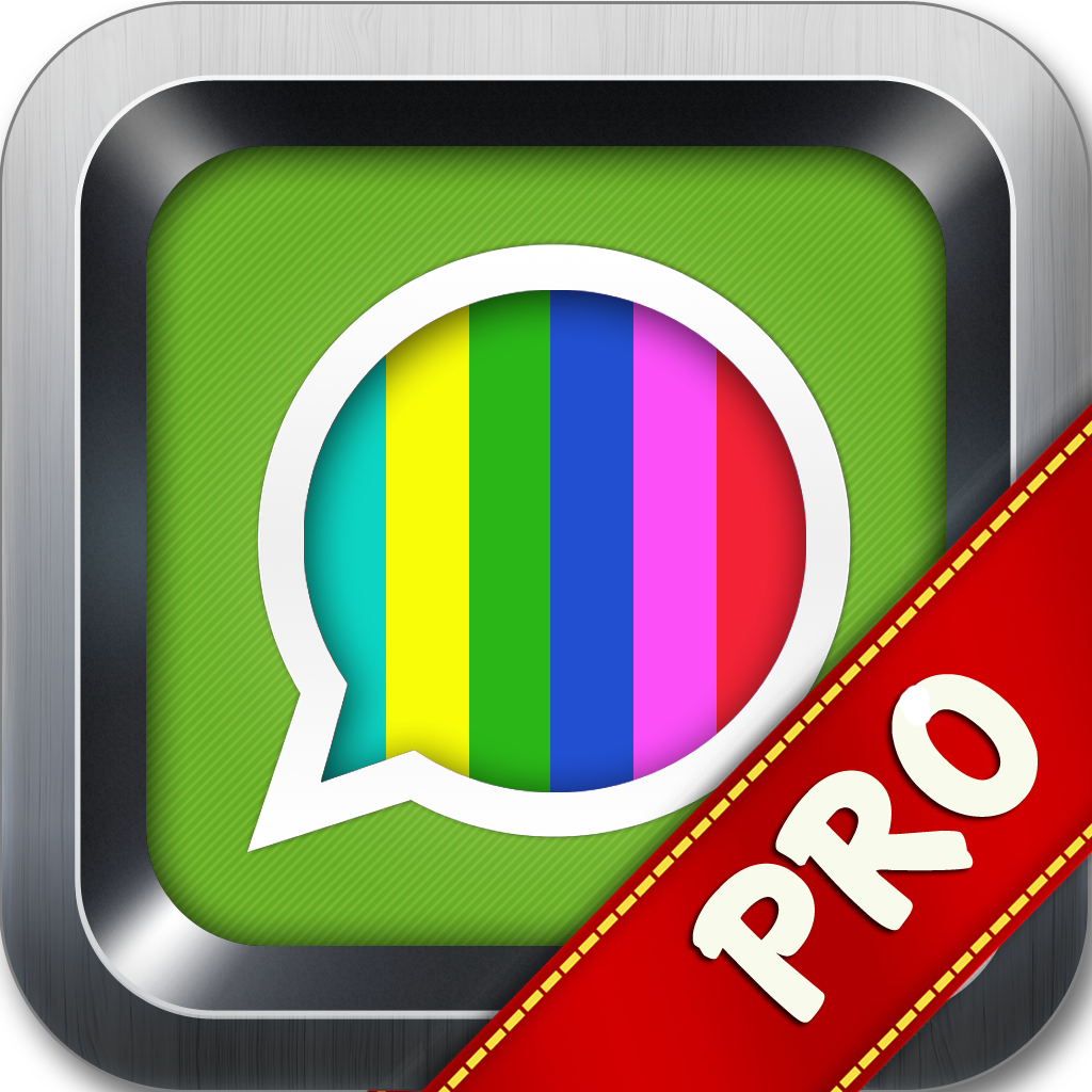 Color Message Designer with Scrolling, GIF Pro for iMessage, Tumblr, Send Text, Emoji, Emoticons icon