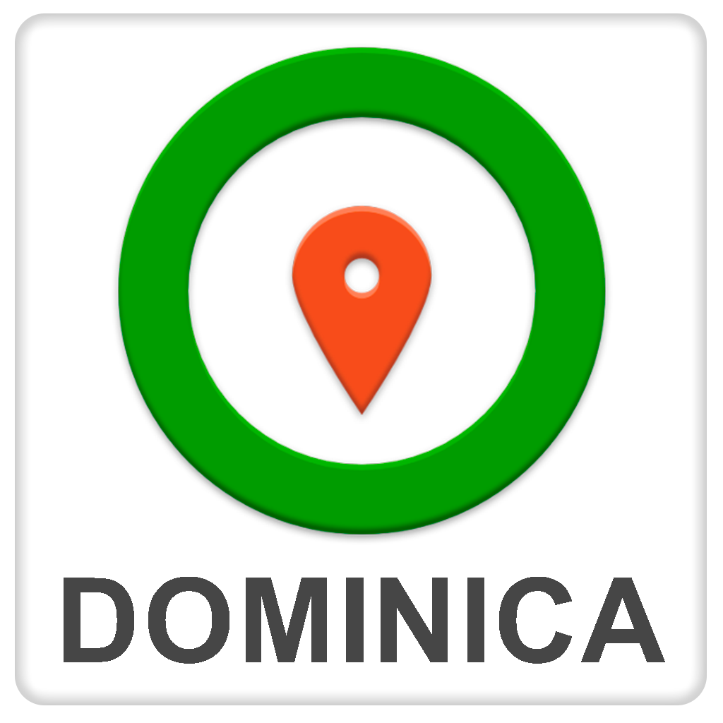 Dominica Vector Offline Map - ENavigation