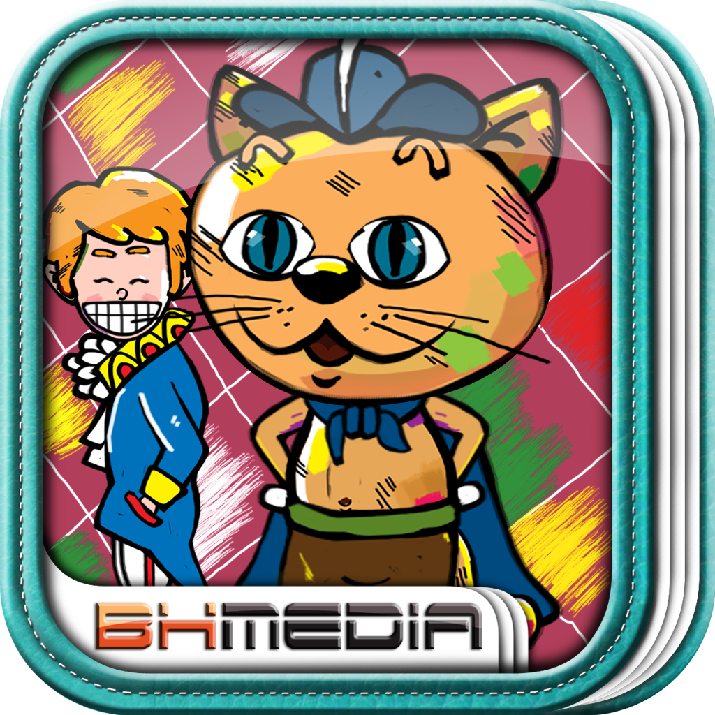 Puss In Boots - amazing interactive story and games for kids, learning made fun icon