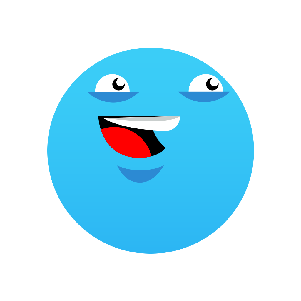 Blue Orange - Confused Ball Bounce icon