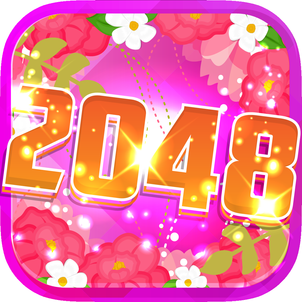 2048 Flower In The Garden  : “ Paradise of Beautiful Flora Blossoms Edition ”