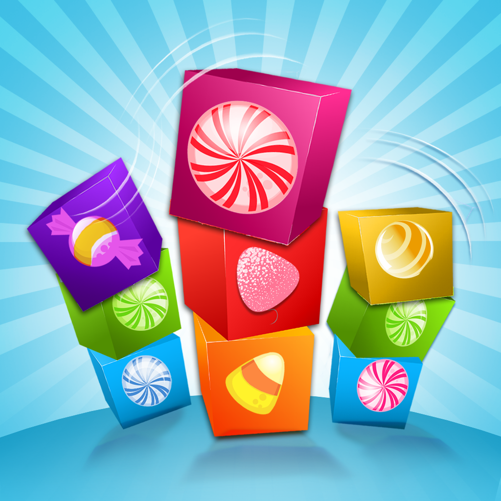 A Sweet Lollipop Drop: FREE stacking tower family skill game icon