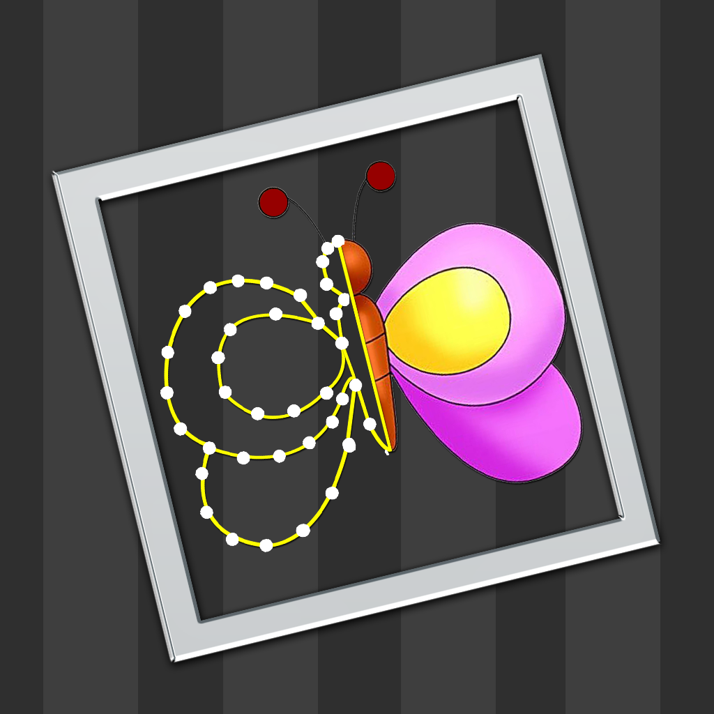 Connect the Dots - Draw image icon