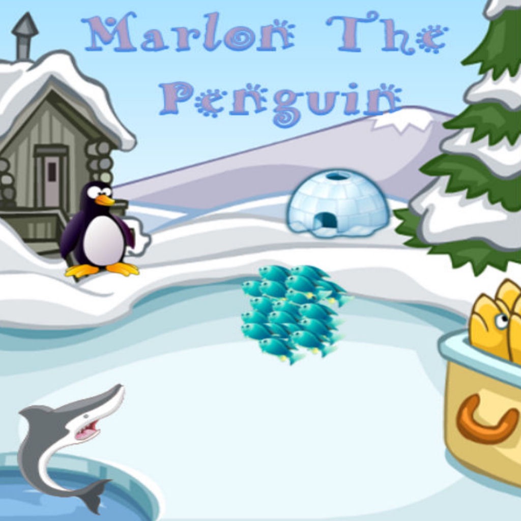 Marlon the Penguin fish story game