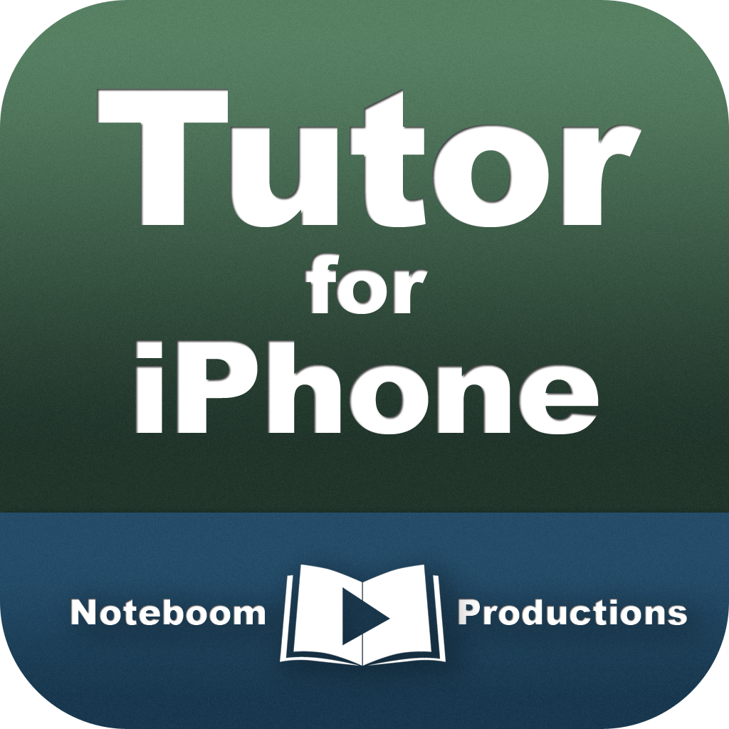 Tutor for iPhone with iOS 6 - Video Tutorial to Help you Learn your iPhone