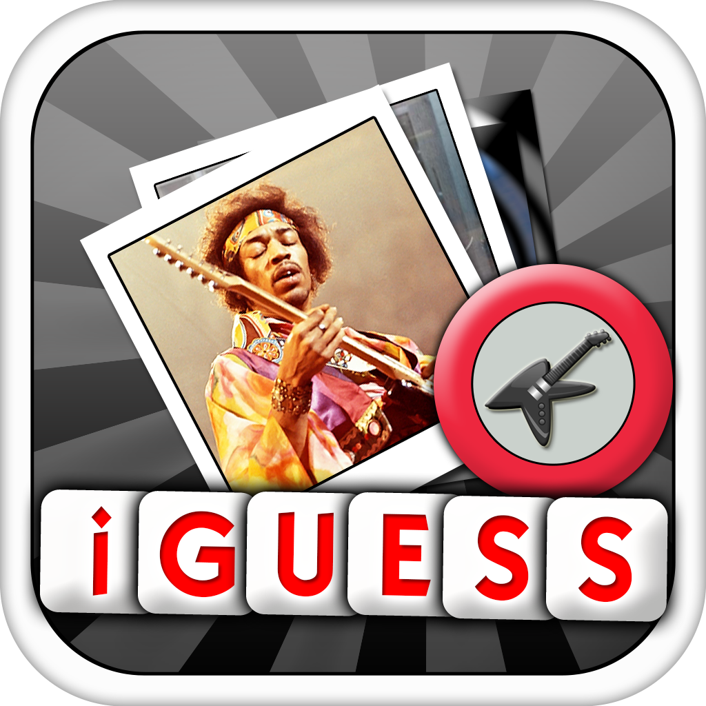 iGuess for Greatest Guitarists of All Time Pro ( Important and Peoples Pictures Quiz) icon