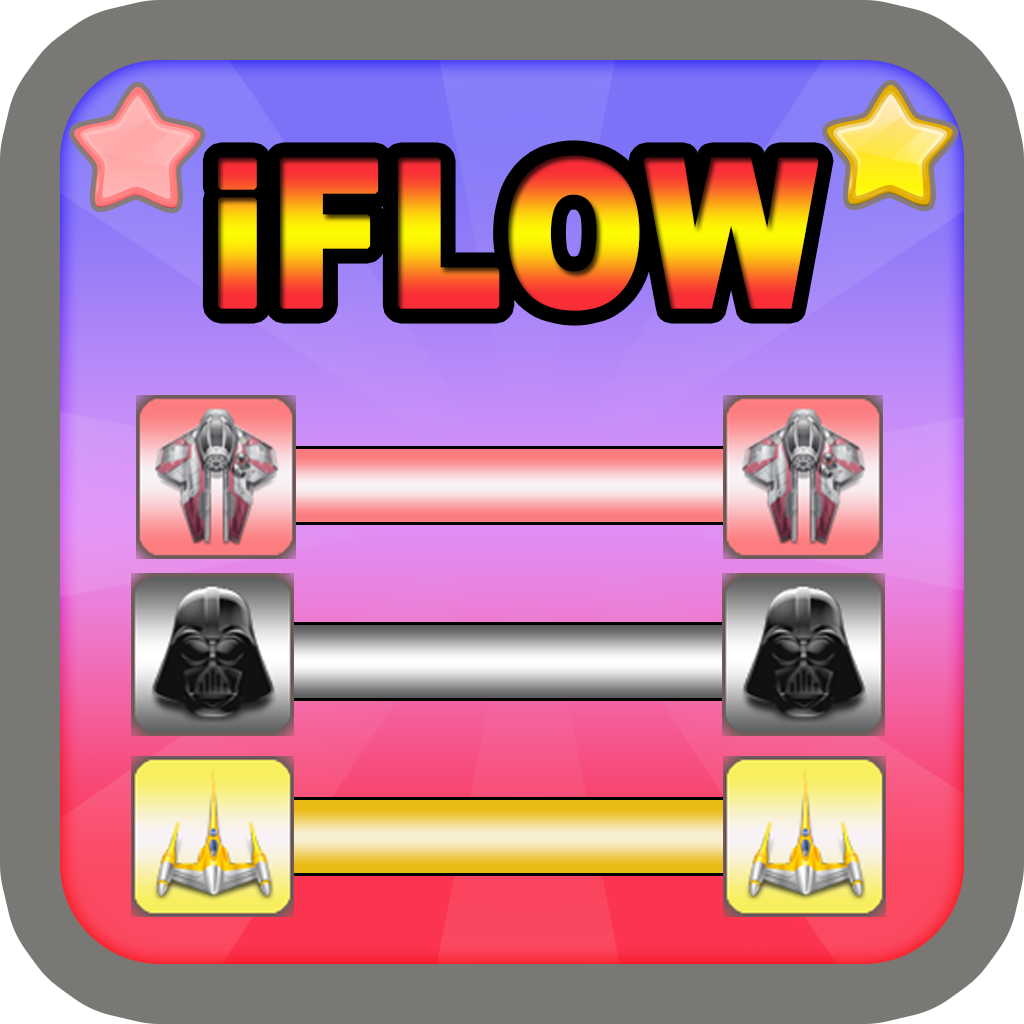 iFlow Super Star Galaxy Creature Wars : Free Flow Puzzle for Connect The Colour Avatar For Every One icon