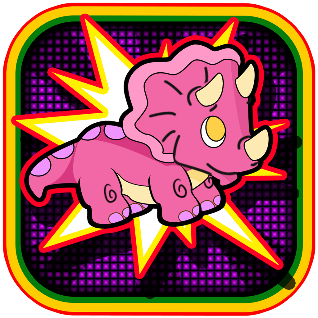 Tap Triceratops: Cute Smash Game icon