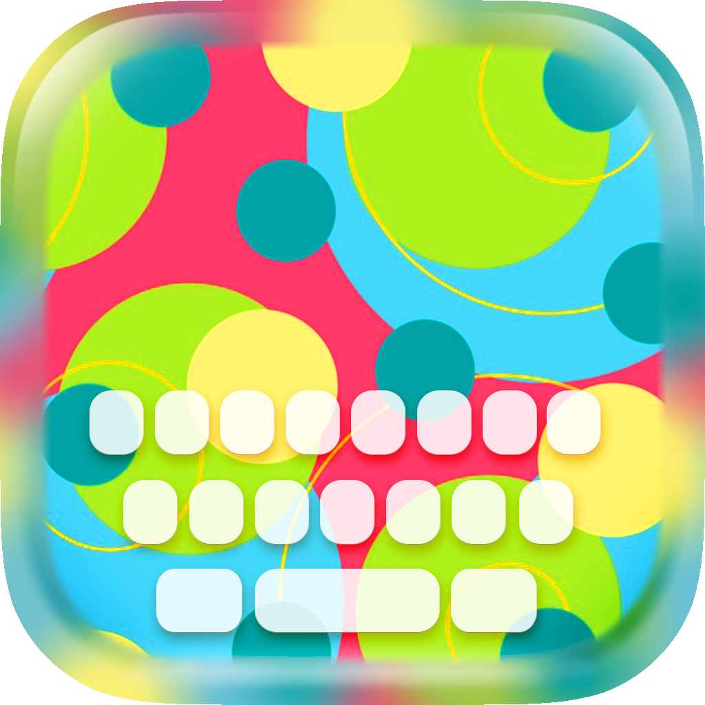 KeyCCM –  Dots : Cute Custom Color & Wallpapers Keyboard Design Photo The Circle Themes