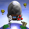 The islands of your Empire have been invaded, and only you and your war balloon can save them