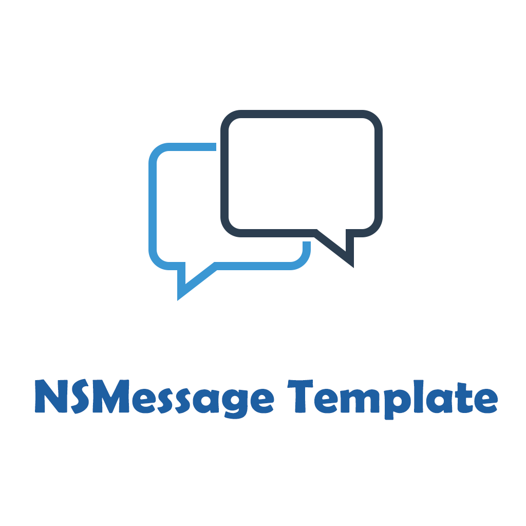 NSMessage Template icon