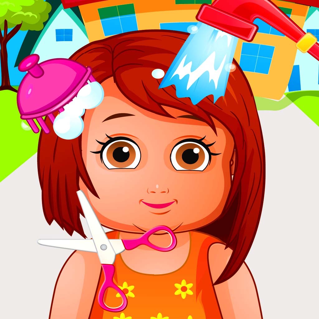 A Cool Kids Hair Salon - Free Kids Games icon