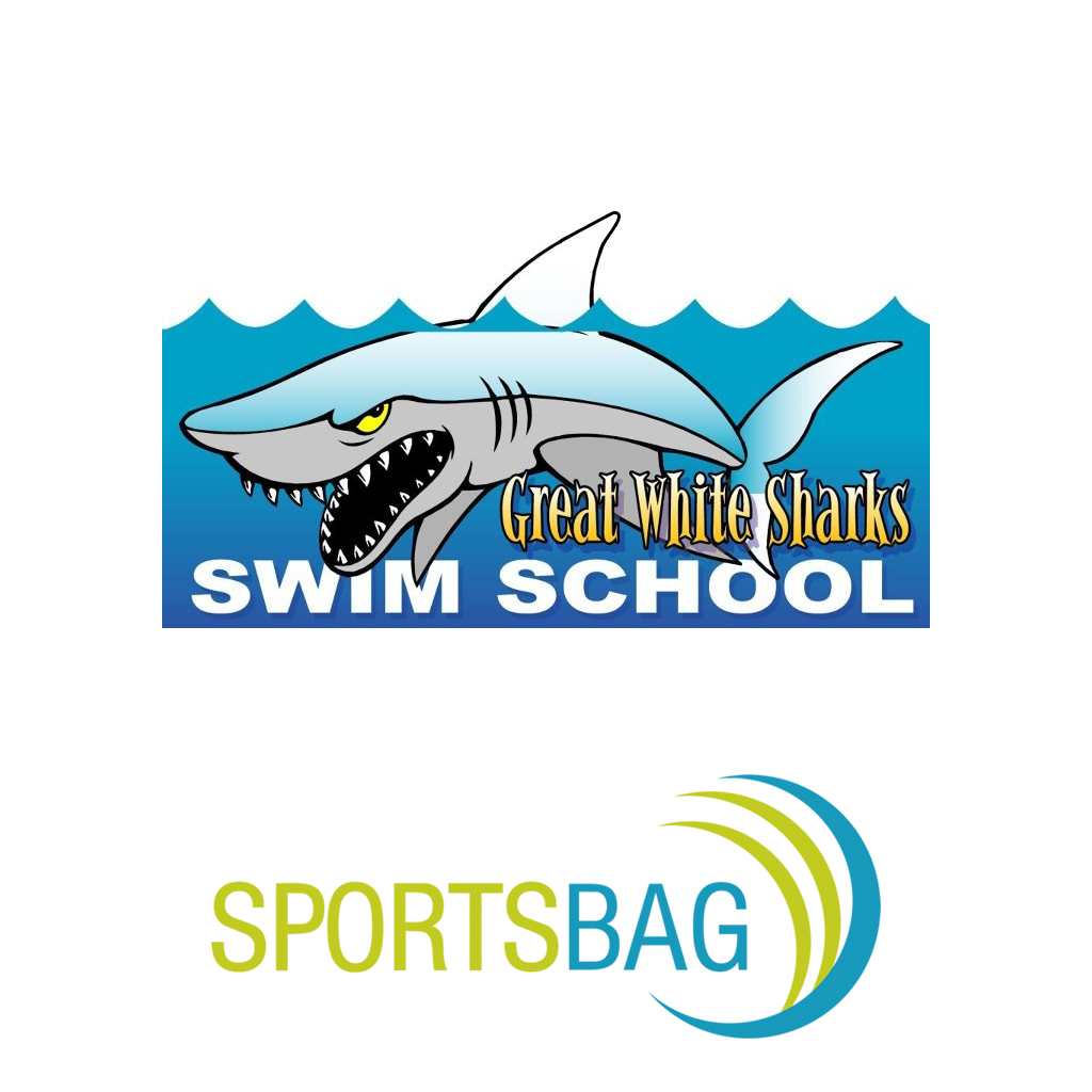 Great White Sharks Swim School - Sportsbag