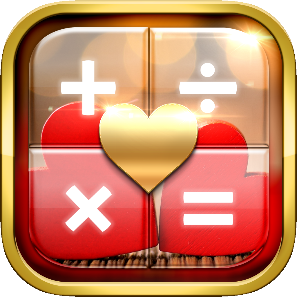 CalCCM – Love In My Heart : Custom Calculator Color & Wallpaper Keyboard Themes in the Valentine Sweet Style icon