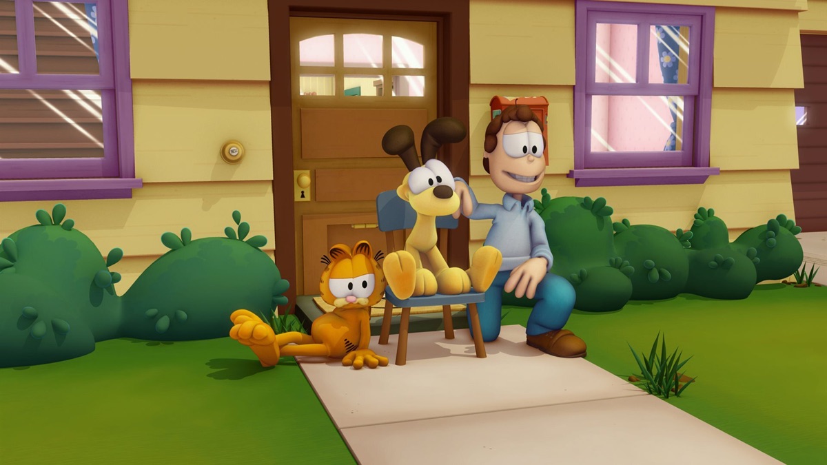 Шоу Гарфилда. Гарфилд шоу 1. Garfield дом.