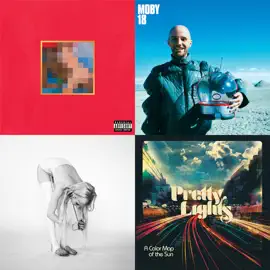 collage of album covers, selected from the playlist