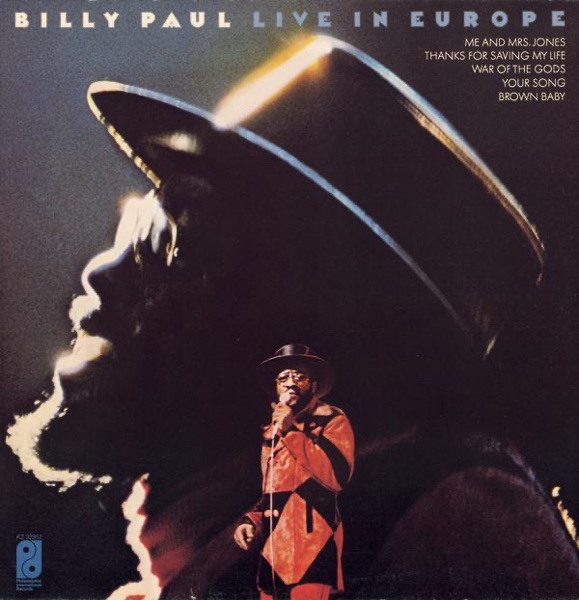 Billy Paul Live In Europe - Billy Paul