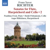 Richter: Sonatas for Flute, Harpsichord and Cello, Vol. 2 artwork