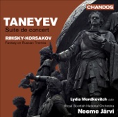 Taneyev: Suite de Concert - Rimsky-Korsakov: Fantasia on 2 Russian Themes