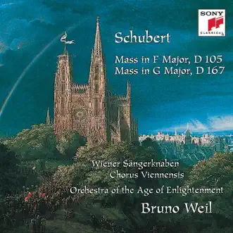 Mass in G Major for Solo Voices, Mixed Chorus, Strings and Organ, D. 167: II. Gloria. Allegro Maestoso by Bruno Weil, Orchestra of the Age of Enlightenment, Jörg Hering, Thomas Puchegger, Harry van der Kamp, Peter Marschik, Guido Mancusi, Arno Hartmann, Wiener Sängerknaben & Chorus Viennensis song reviws