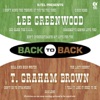 Back to Back: Lee Greenwood & T. Graham Brown (Re-Recorded Versions)