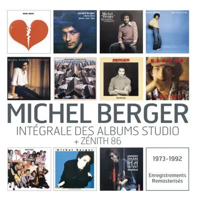 Michel Berger : Intégrale des albums studios + Live - Michel Berger