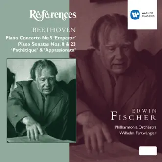 Beethoven: Piano Concerto No. 5/ Piano Sonatas Nos. 8 & 23 by Edwin Fischer, Wilhelm Furtwängler & Philharmonia Orchestra album reviews, ratings, credits