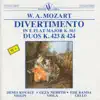 W. A. Mozart: Trio Divertimento, Duos album lyrics, reviews, download