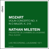 Mozart: Violin Concerto No. 4 in D Major, K. 218 (Live recording, Lausanne 1971) artwork