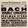 Bach: "Double" Concerto for Two Violins In D Minor & Violin Concertos Nos. 1 & 2 album lyrics, reviews, download