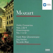 Concerto for Violin and Orchestra No. 4 in D, K. 218 (Cadenzas by J. Joachim): I. Allegro artwork