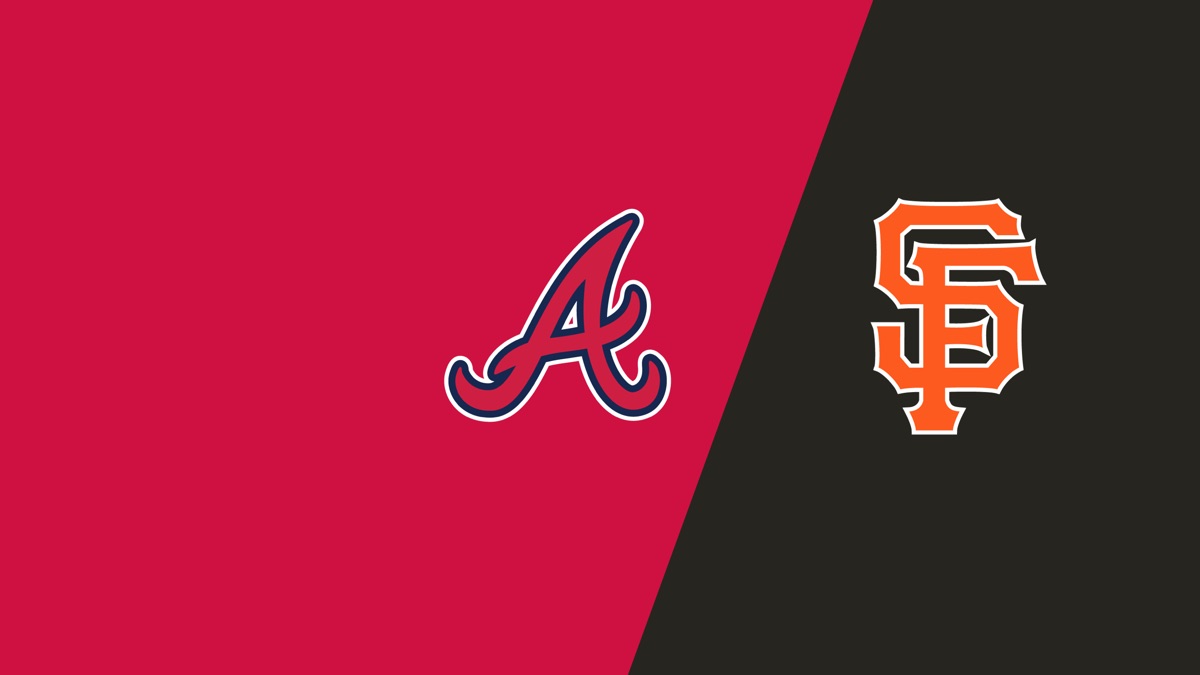 Atlanta Braves at San Francisco Giants Watch Live Apple TV