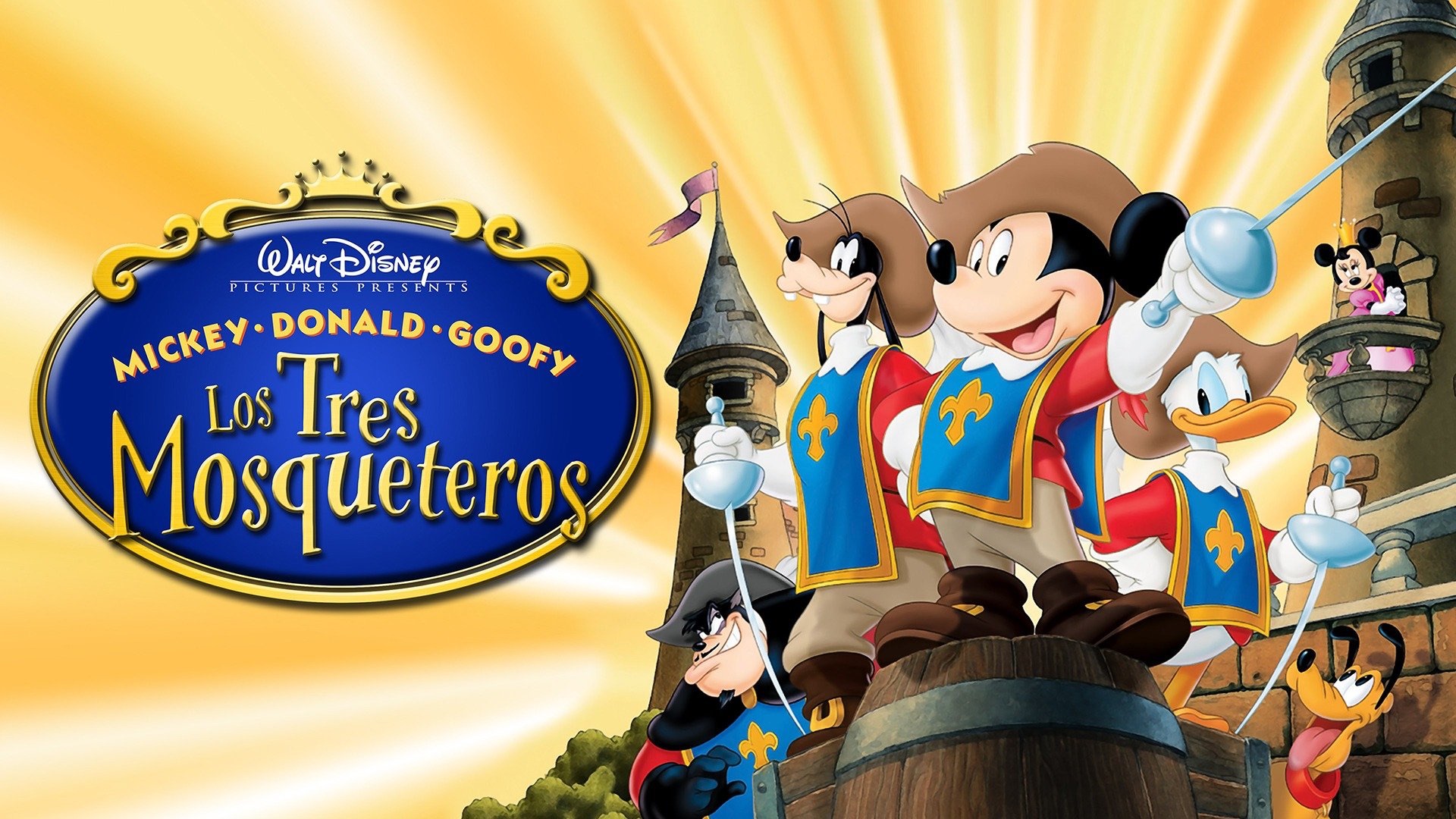 Mickey Donald Y Goofy Los Tres Mosqueteros