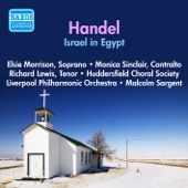 Handel: Israel in Egypt (Morrison, Sinclair - Huddersfield Choral Society - Liverpool Philharmonic - Sargent) (1956) artwork