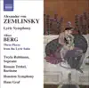 Stream & download Zemlinsky: Lyric Symphony - Berg: 3 Pieces from the Lyric Suite