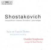 Shostakovich: Suite On Finnish Themes - Symphony for Strings - Chamber Symphony artwork